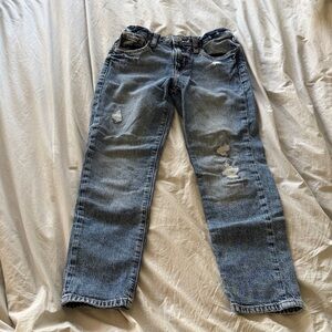 GAP girls distressed denim